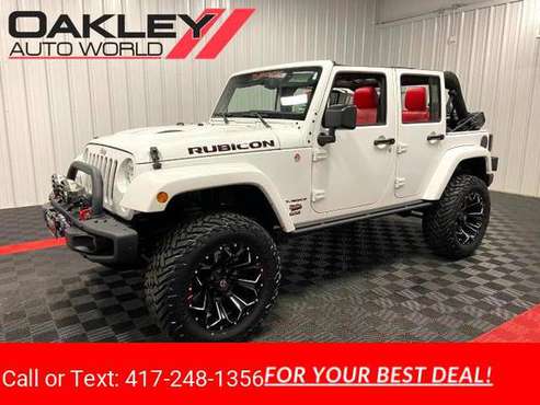 2015 Jeep Wrangler Unlimited Rubicon Hard Rock 4x4 Ltd Avail for sale in Branson West, MO