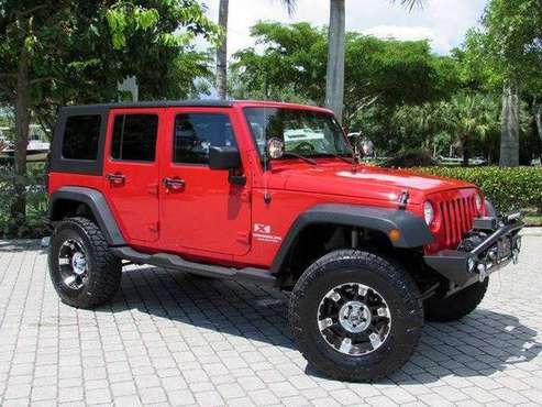 AVAILABLE 2007 JEEP WRANGLER X Sport UNLIMITED 4X4 3.8L 4-SPEED ASAP for sale in U.S.