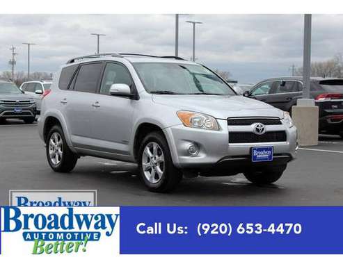 2010 Toyota RAV4 SUV Limited - Toyota Silver - - by for sale in Green Bay, WI