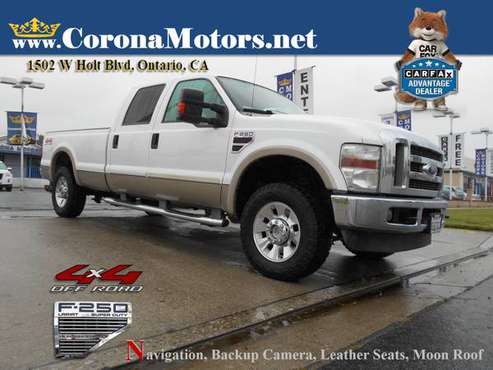 2009 Ford F-250 Lariat Turbo Diesel 4WD - - by dealer for sale in Ontario, CA