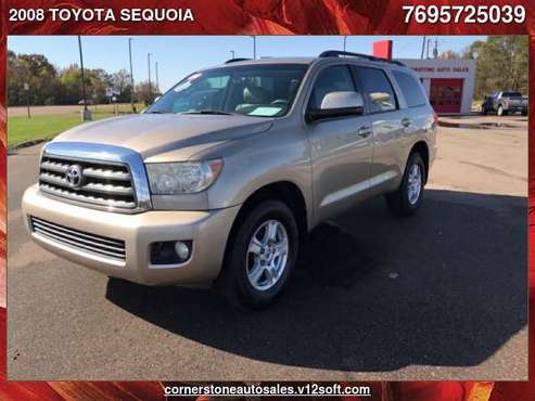 2008 TOYOTA SEQUOIA SR5 - cars & trucks - by dealer - vehicle... for sale in Flowood, MS