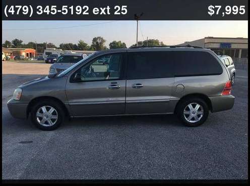 2005 Mercury Monterey 4d Wagon Luxury Bad Credit, No Credit? NO for sale in ROGERS, AR