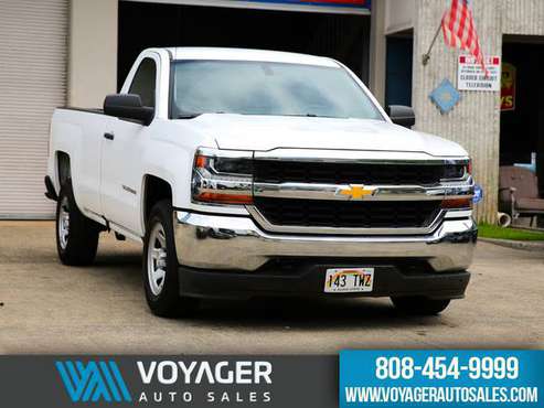 2018 Chevy Silverado Regular Cab Long Bed, V8, Low Miles, Backup Cam... for sale in Pearl City, HI