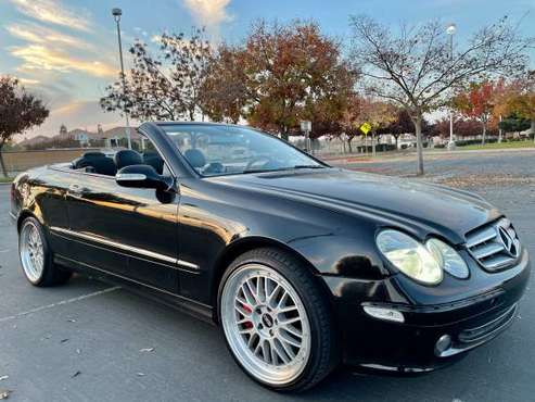 2007 Mercedes Benz CLK350 Convertible Low Miles Clean Title - cars &... for sale in Turlock, CA