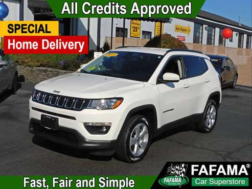 2019 *Jeep* *Compass* *Latitude 4x4* White Clearcoat - cars & trucks... for sale in Milford, MA