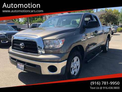 2008 Toyota Tundra SR5 4x2 4dr Double Cab SB (5 7L V8) Free Carfax for sale in Roseville, CA