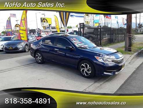 2016 Honda Accord LX - cars & trucks - by dealer - vehicle... for sale in North Hollywood, CA