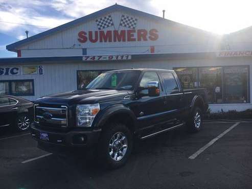2015 FORD F250 CREW CAB KING RANCH 4WD 6.7 DIESEL - cars & trucks -... for sale in Eugene, OR