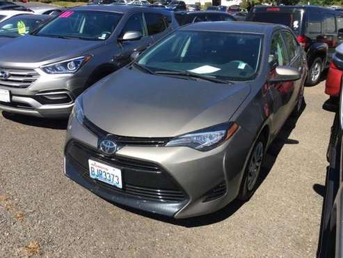 2018 Toyota Corolla Certified LE CVT Sedan - cars & trucks - by... for sale in Vancouver, OR
