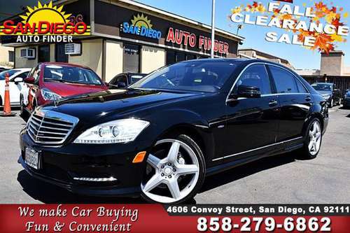 2012 Mercedes-Benz S 550, Absolutely Gorgeous,AMG SKU:422856 Mer for sale in San Diego, CA