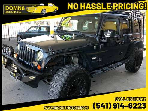 2008 Jeep Wrangler Unlimited Sahara 4x4SUV 4 x 4 SUV 4-x-4-SUV for sale in Springfield, OR