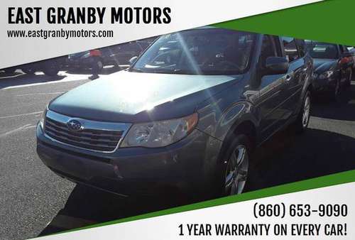 2009 Subaru Forester 2.5 X Premium AWD 4dr Wagon 5M - 1 YEAR... for sale in East Granby, CT