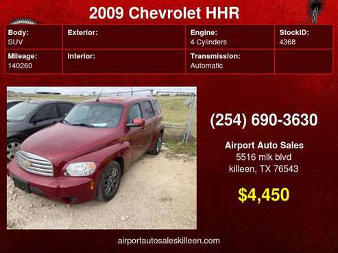 2009 Chevrolet HHR ! We Buy Cars! - - by dealer for sale in Killeen, TX