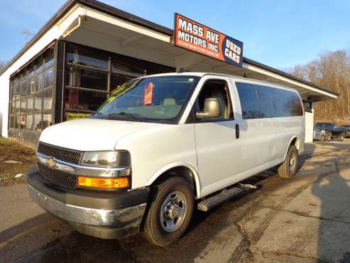 2019 Chevrolet Express LT 3500 Extended 15 pass Low Miles - cars & for sale in Lunenburg , MA