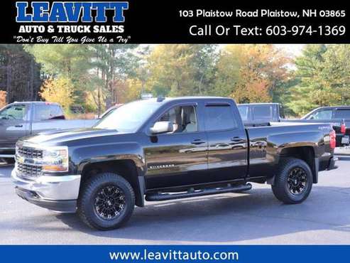 2017 Chevrolet Silverado 1500 2LT Double Cab 4WD - cars & trucks -... for sale in Plaistow, ME