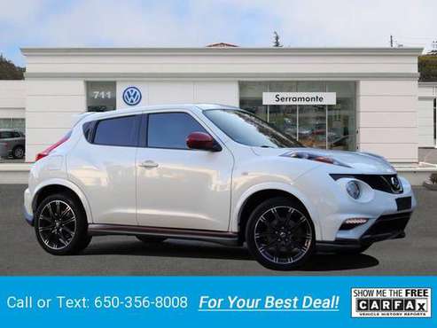 2013 Nissan Juke NISMO Sport Utility suv Pearl White Metallic - cars for sale in Colma, CA