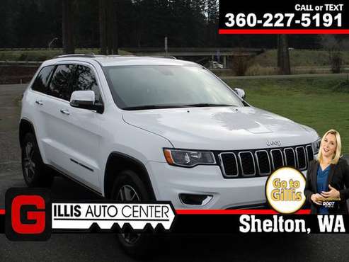 LOADED 2017 Jeep Grand Cherokee Limited SUV WARRANTY FOREVER - cars... for sale in Shelton, WA
