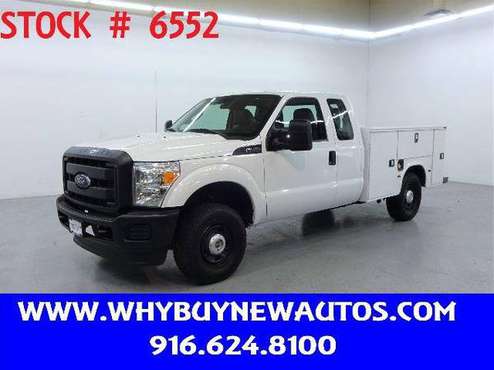 2016 Ford F250 Utility ~ 4x4 ~Extended Cab ~ Only 66K Miles! - cars... for sale in Rocklin, OR