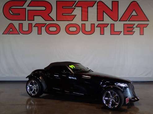 1999 Plymouth Prowler 2dr Convertible, Black for sale in Gretna, IA