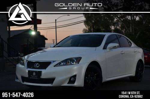 2011 Lexus IS 250 1st Time Buyers/ No Credit No problem! for sale in Corona, CA