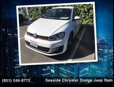 2017 Volkswagen VW Golf GTI S - Lower Price - - by for sale in Seaside, CA