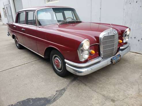 CLASSIC 1964 MERCEDES BENZ 220 220SE SEDAN - cars & trucks - by... for sale in Redwood City, CA