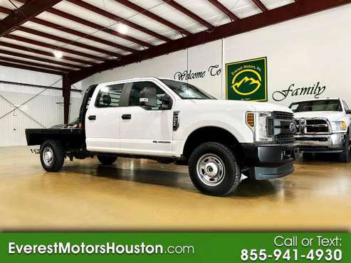 2019 Ford F-250 F250 F 250 SD XL CREW CAB FLATBED 4X4 DIESEL 1OWNER for sale in Houston, TX