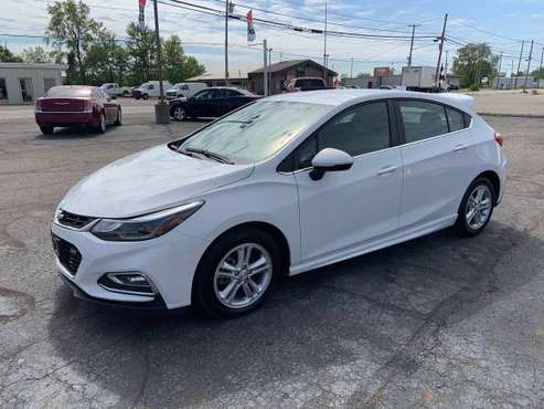 2017 CHEVY CRUZE LT HATCHBACK LOW MILES - cars & trucks - by dealer... for sale in DEFIANCE, IN