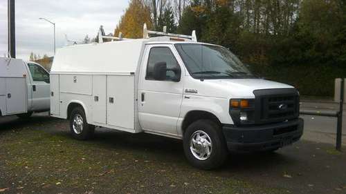 2010 Ford E350 Utility Van #8745 - cars & trucks - by dealer -... for sale in Kent, WA