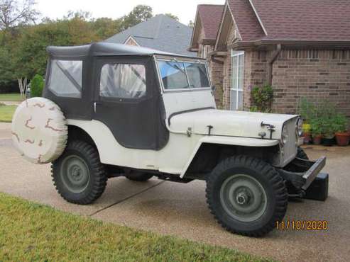 1948 Willys CJ-2A plus super spare parts package - cars & trucks -... for sale in College Station , TX