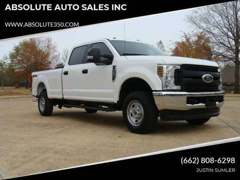 2018 FORD F250 XL CREW 4X4 WORK TRUCK STOCK #806 - ABSOLUTE - cars &... for sale in Corinth, MS