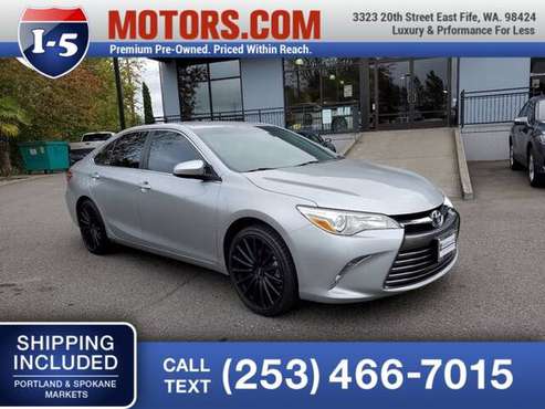2015 Toyota Camry LE Sedan Camry Toyota - cars & trucks - by dealer... for sale in Fife, OR