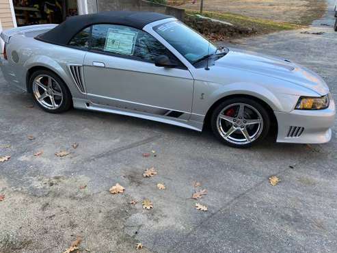 2001 SVT Mustang Cobra Saleen Convertible 6, 100 Miles - cars & for sale in Milford, MA