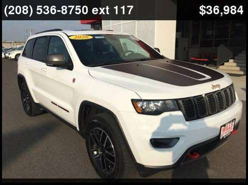 2020 Jeep Grand Cherokee Trailhawk - cars & trucks - by dealer -... for sale in Twin Falls, ID