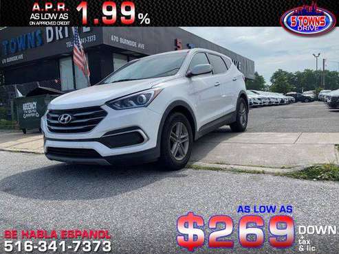 2018 Hyundai Santa Fe Sport 2.4L **Guaranteed Credit Approval** for sale in Inwood, NY