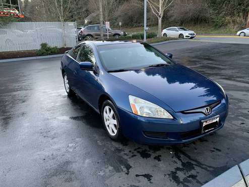 2005 Honda Accord EX-L V6 Coupe - cars & trucks - by owner - vehicle... for sale in Kirkland, WA