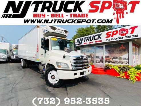 2014 HINO 338 24FT ZANOTTI REEFER +LIFT GATE... for sale in South Amboy, NY