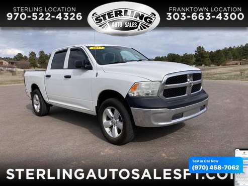 2013 RAM 1500 4WD Crew Cab 140 5 ST - CALL/TEXT TODAY! - cars & for sale in Sterling, CO