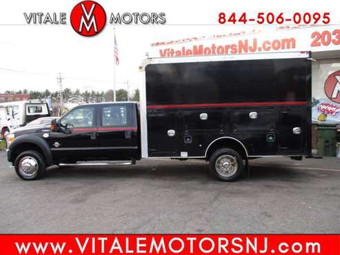 2012 Ford Super Duty F-550 DRW CREW CAB 13 ENCLOSED UTILITY, DIESEL for sale in south amboy, IN