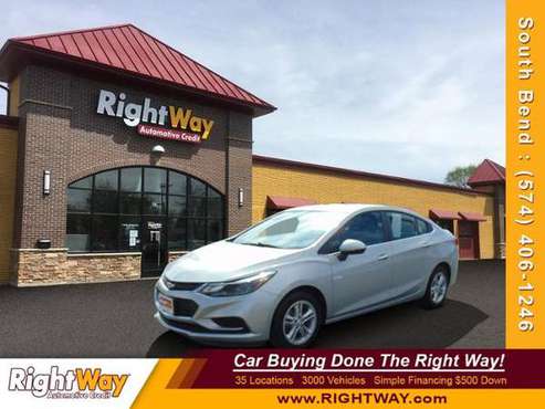 2017 Chevrolet Chevy Cruze LT - cars & trucks - by dealer - vehicle... for sale in South Bend, IN
