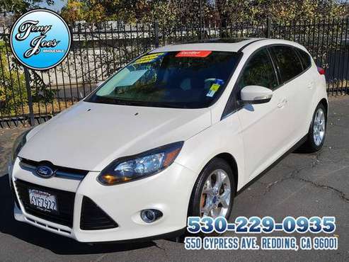 2013 Ford Focus Titanium Hatchback....Qaulifies For 60 mths/ 50K mil... for sale in Redding, CA