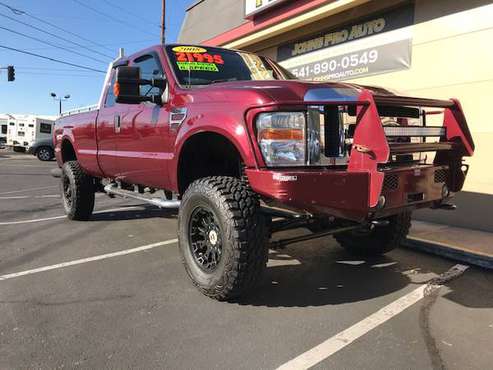 2008 FORD F350 XLT 4X4 TURBO DIESEL SUPERCAB 6 SPEED MANUAL LOADED.... for sale in Medford, OR