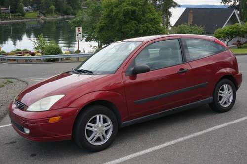 Focus Hatchback ZX3 Ford Red 2002 for sale in Gig Harbor, WA