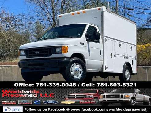 05 Ford E-350 E350 XL 10ft Hi Cube Utility Van Gas 1 Owner SKU: 13923 for sale in south jersey, NJ