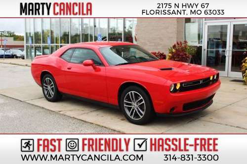 2019 DODGE CHALLENGER SXT AWD- GUARANTEED FINANCING for sale in Florissant, MO