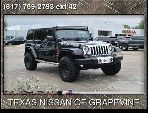 2011 Jeep Wrangler Unlimited Sahara - - by dealer for sale in GRAPEVINE, TX