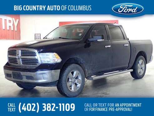 2013 Ram 1500 4WD Crew Cab 140.5 Big Horn - cars & trucks - by... for sale in Columbus, NE