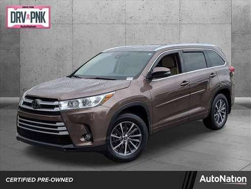 2017 Toyota Highlander XLE AWD All Wheel Drive SKU: HS478620 - cars & for sale in Pinellas Park, FL
