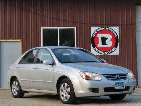 2008 Kia Spectra EX - 32 MPG/hwy, AUX input, 1 OWNER, heated mirrors for sale in Farmington, MN