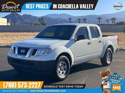 2014 Nissan Frontier S Pickup that's east on the budget - cars &... for sale in Palm Desert , CA